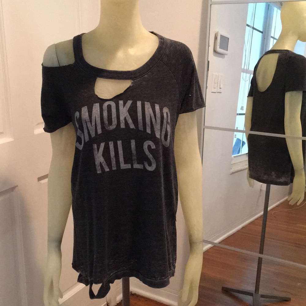 Smoking kills t shirt